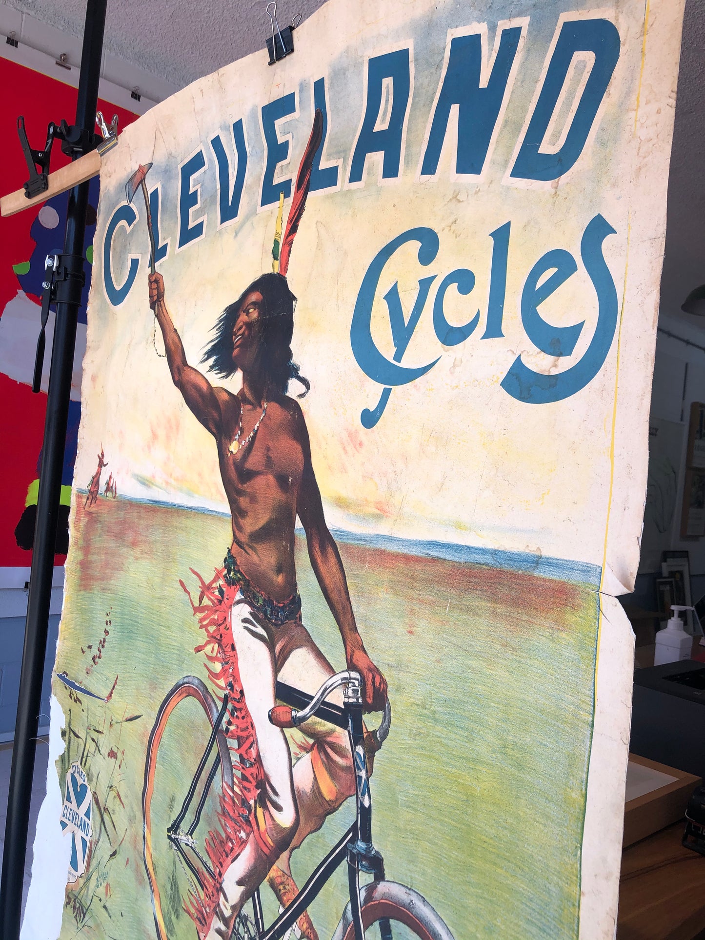 Cleveland Cycles Original Vintage Advertisement c.1890