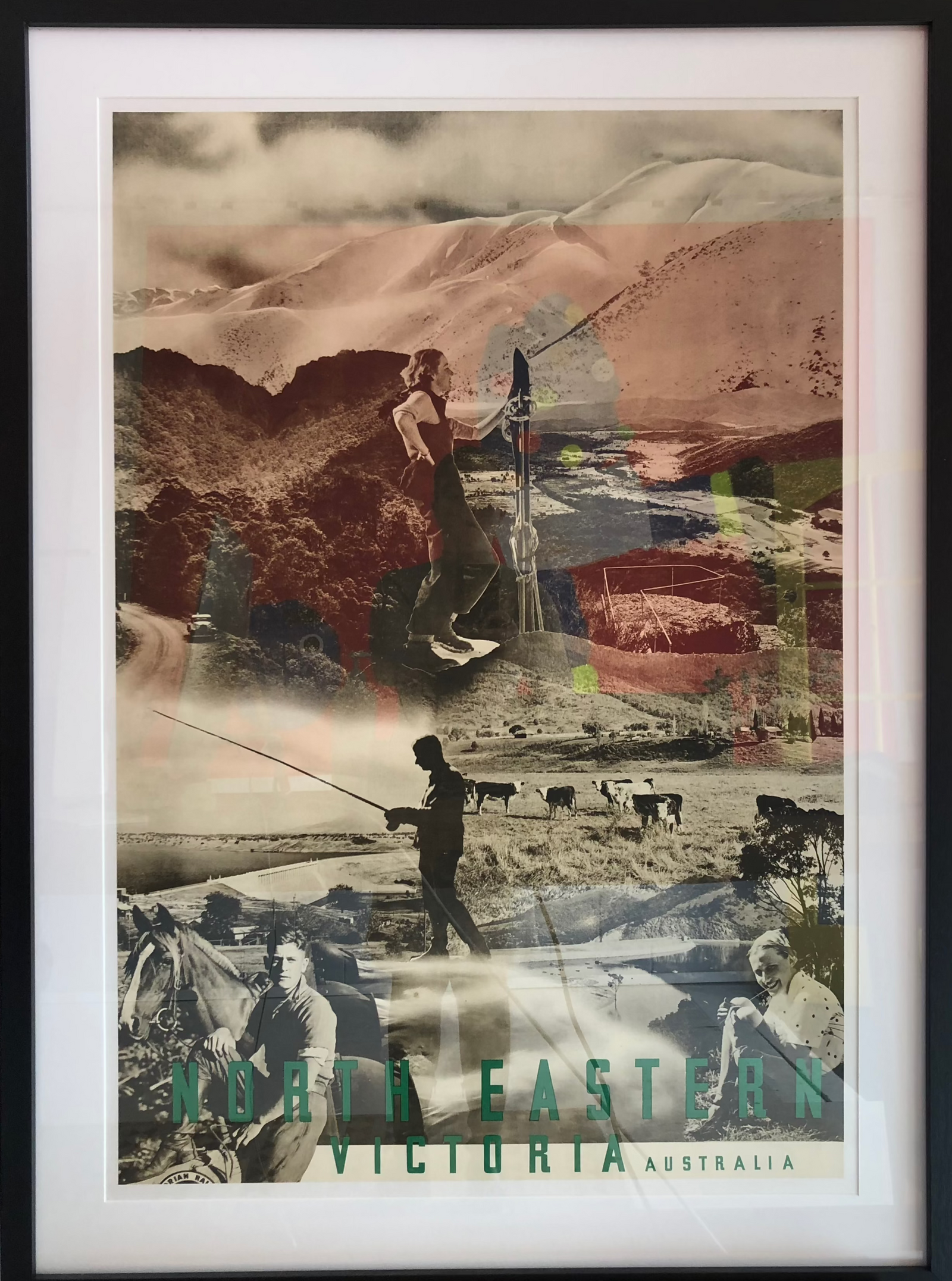 North Eastern Victoria Advertisement | Framed