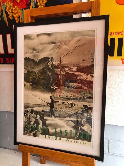 North Eastern Victoria Advertisement | Framed