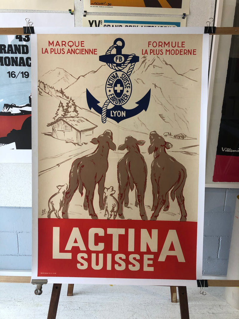 Lactina Suisse by F. Brunner Lyon