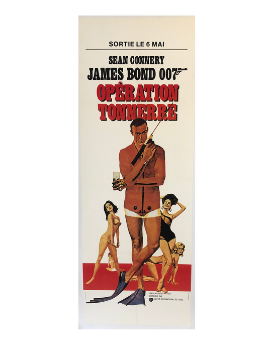 007 Bond 'Thunderball' Original Film Poster