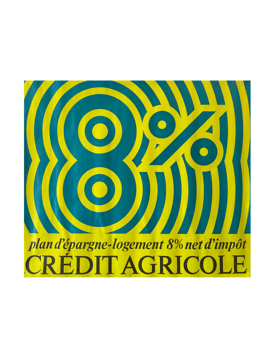 "Agricultural credit" poster