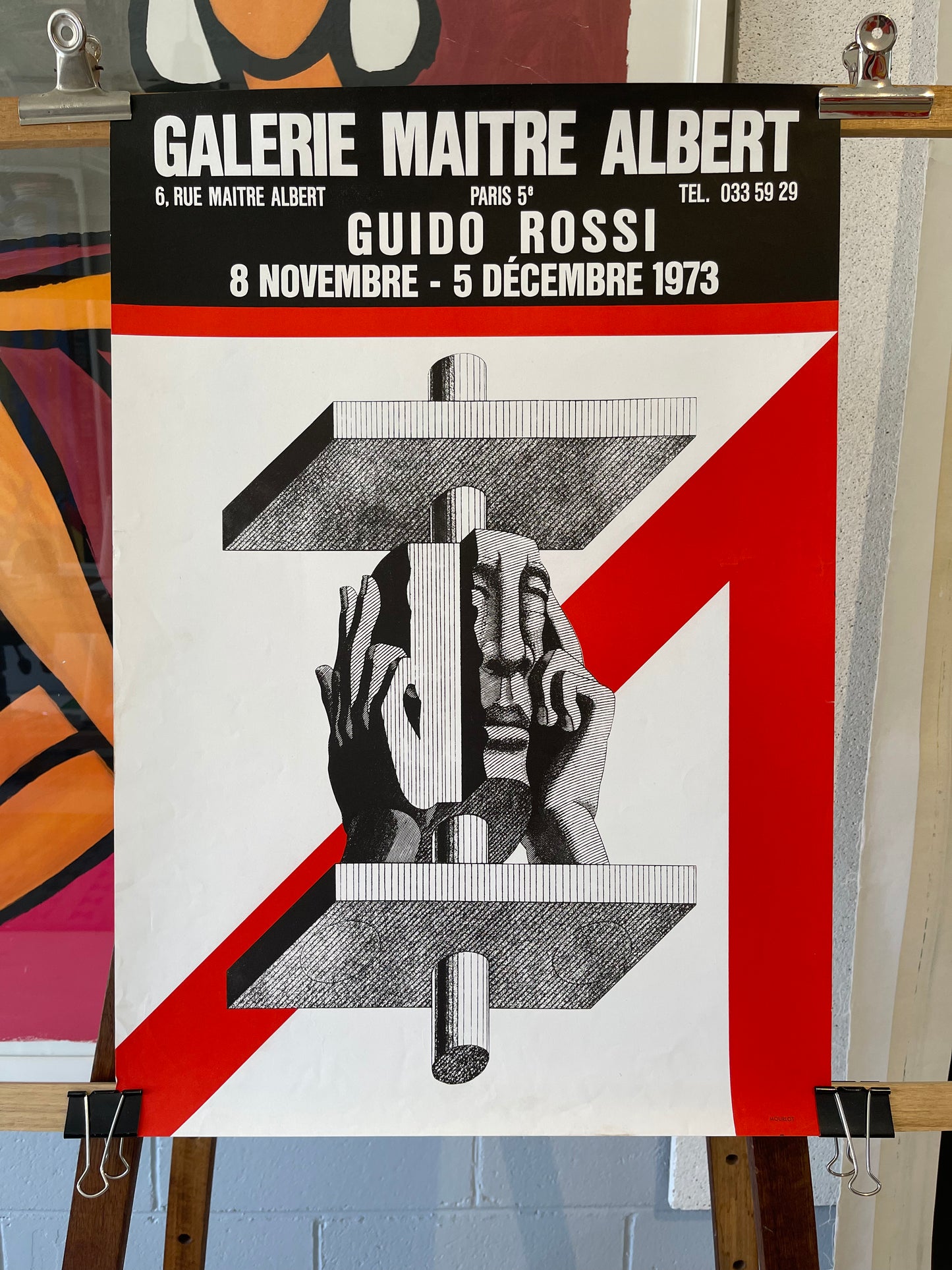Guido Rossi Exhibition Poster