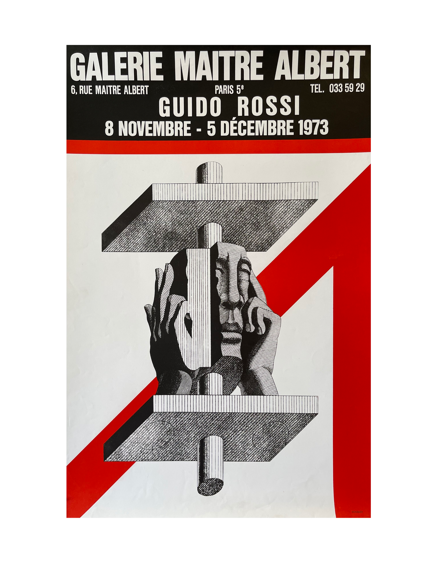 Guido Rossi Exhibition Poster