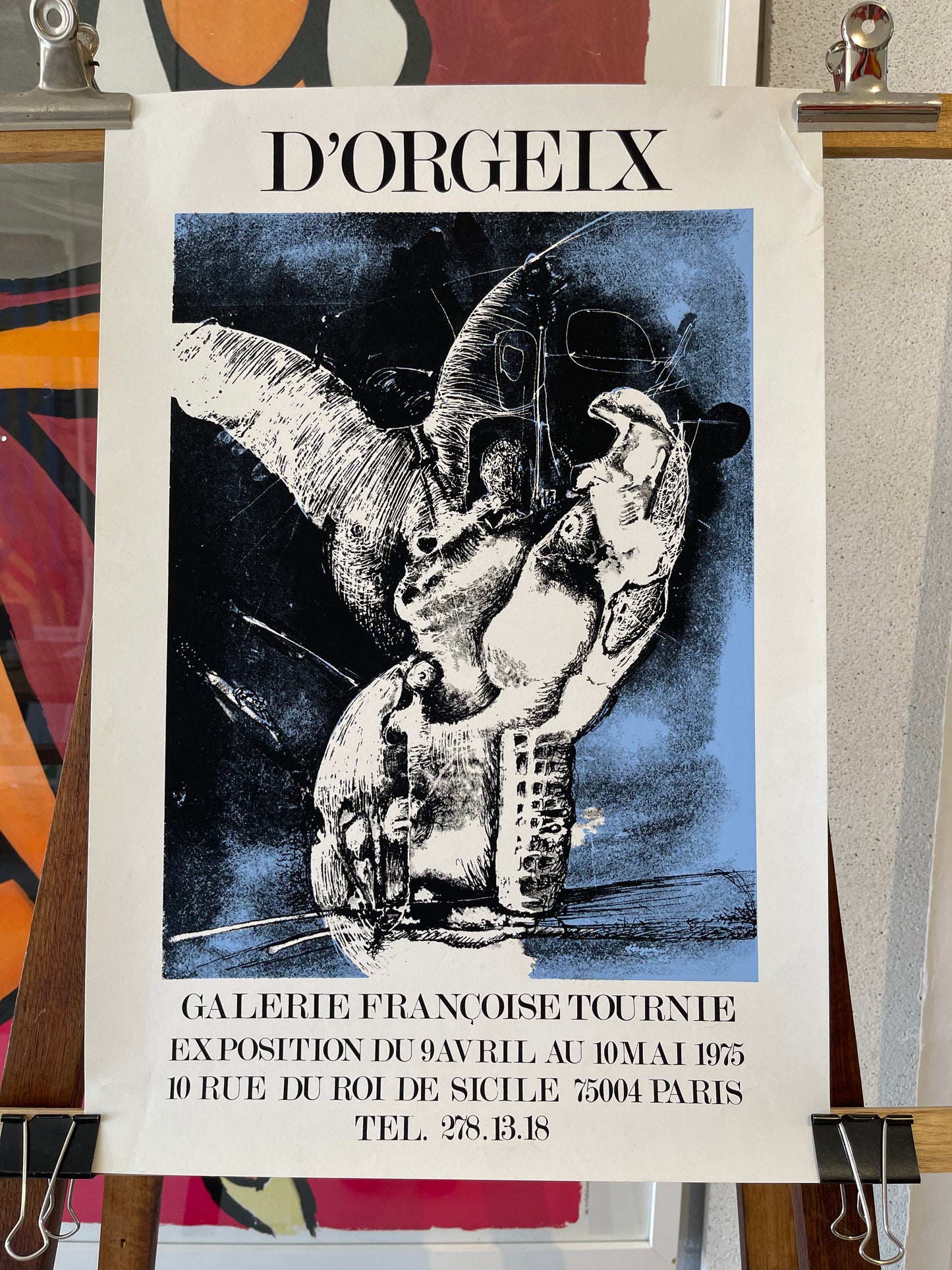 D'Orgeix Exhibition Poster