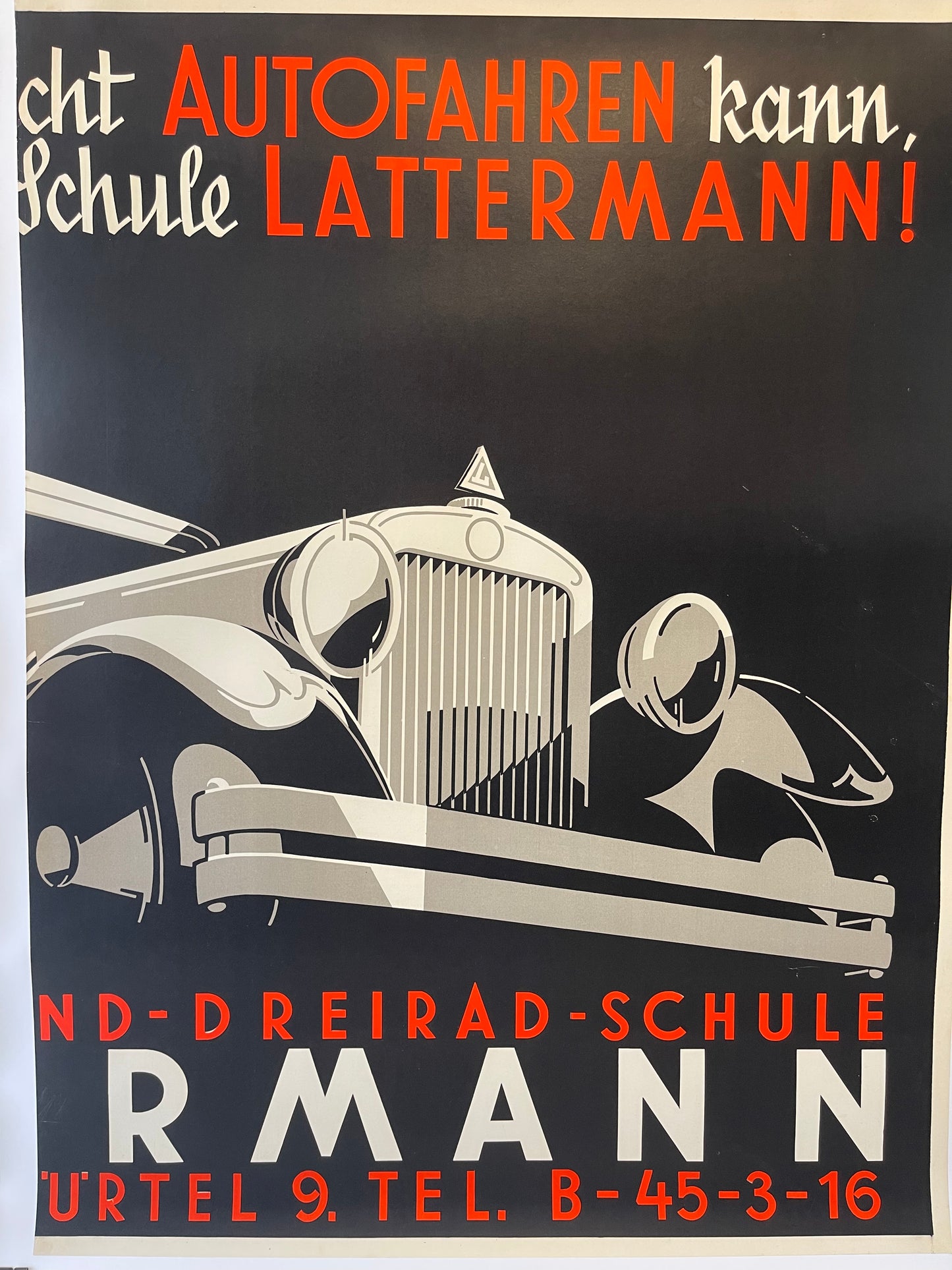 German Car Poster