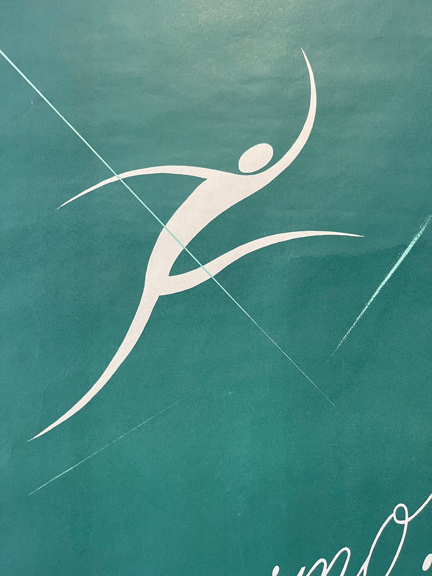 "Very Light" Italy Olympics Poster by Garretto