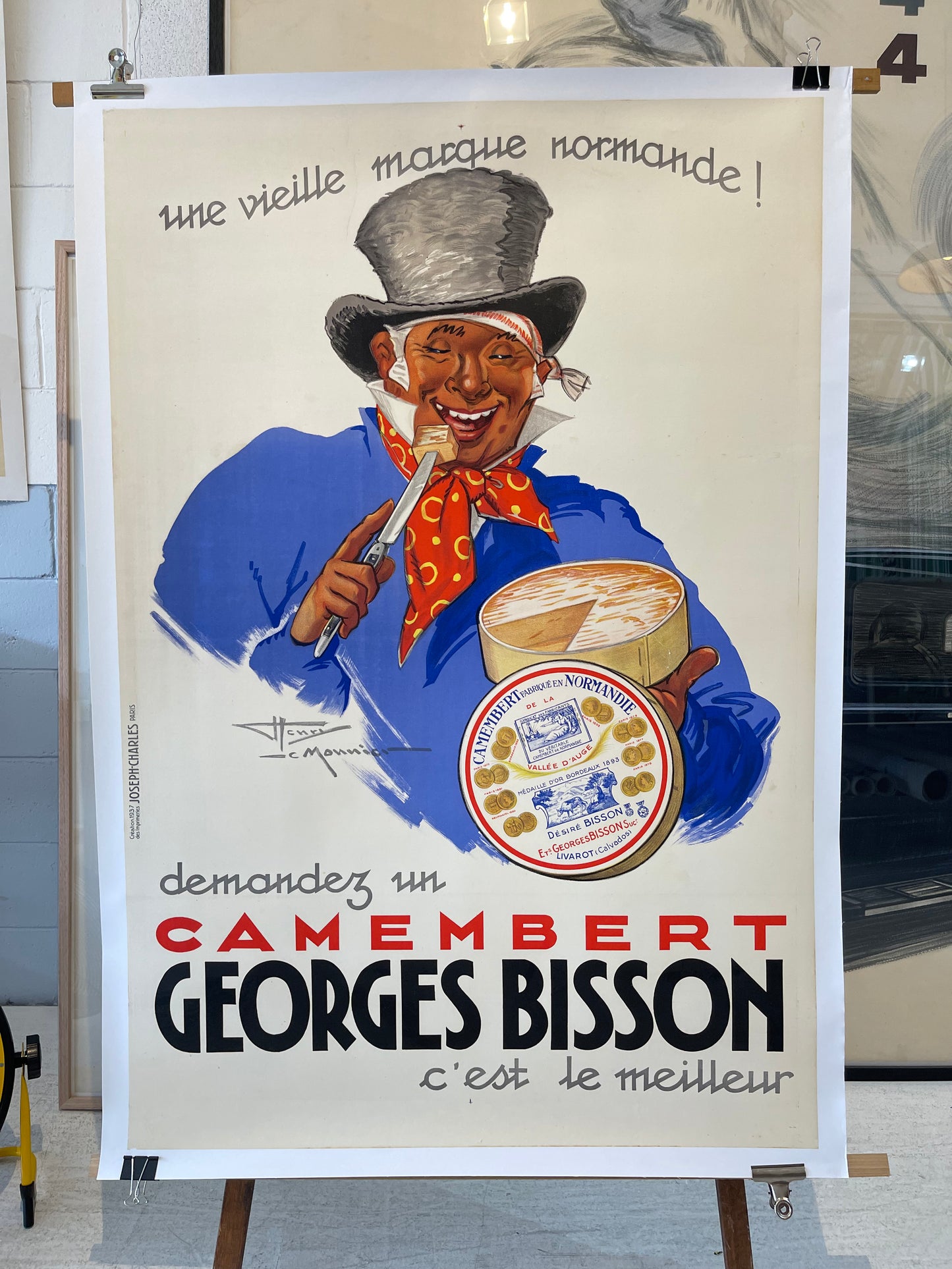 Georges Bisson Camembert by Henri Monnier