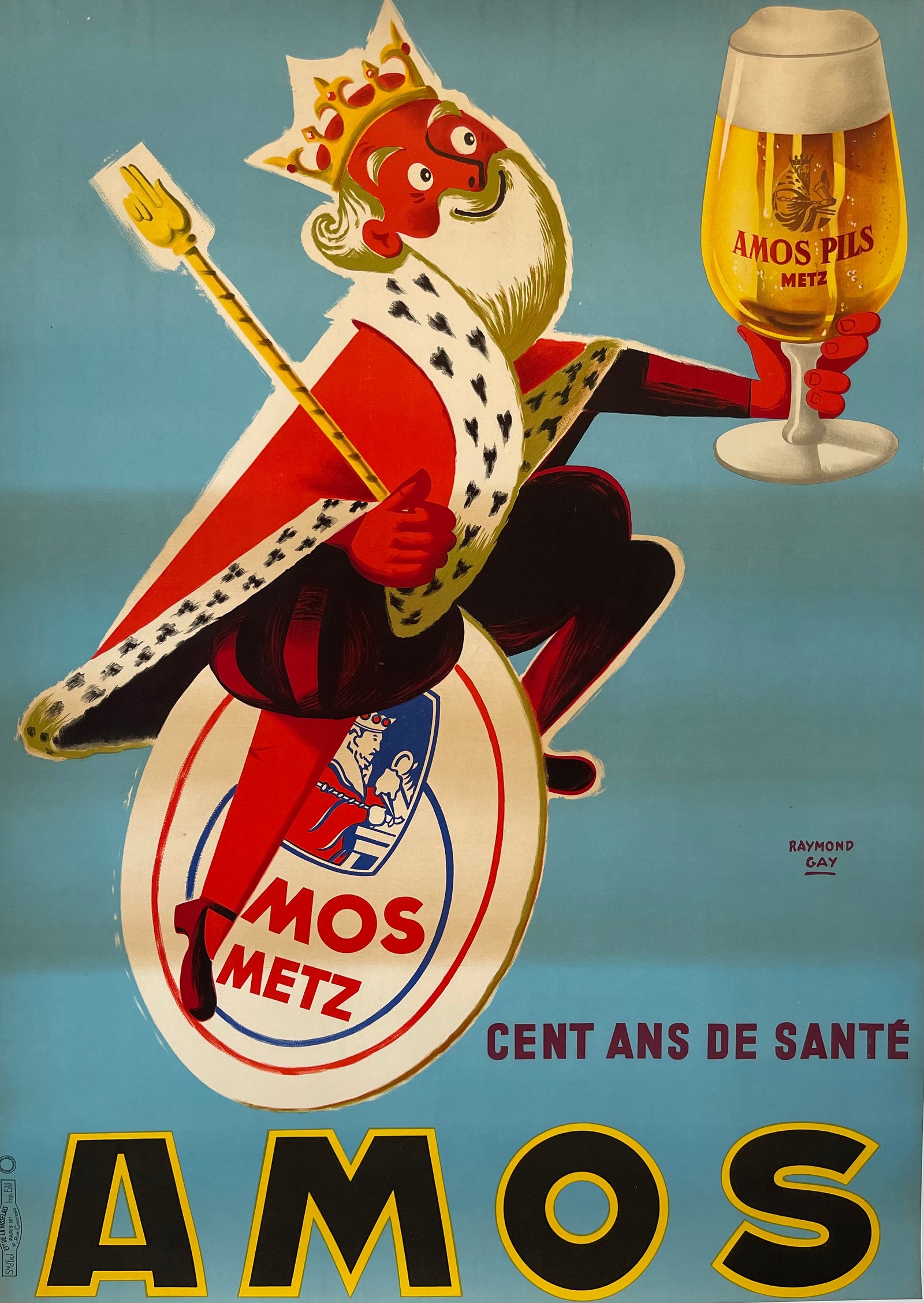 Amos Pils Beer by Raymond Gay