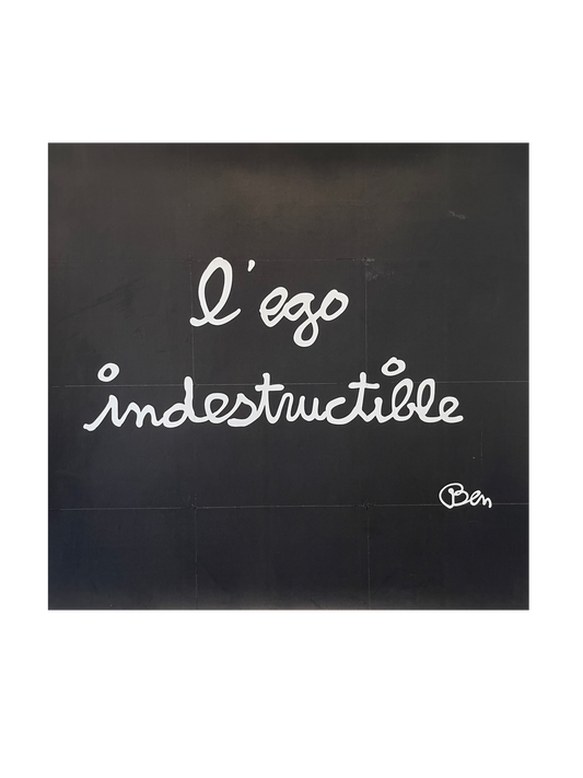 "The Ego" Ben Exhibition Poster