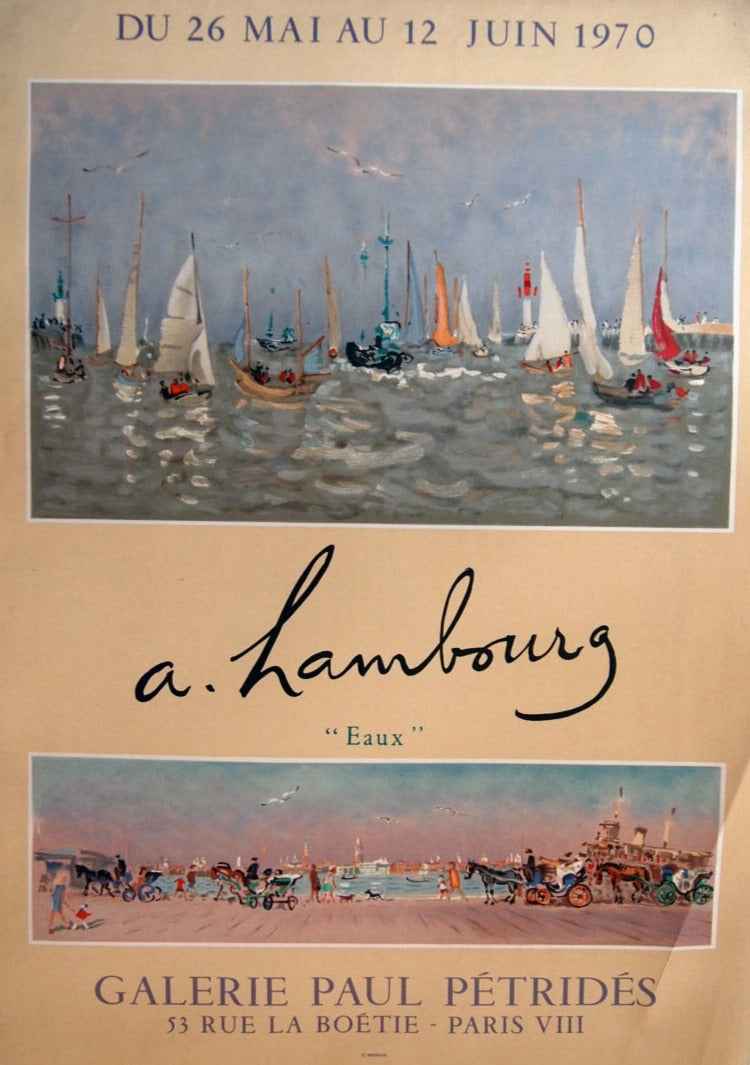 Lambourg Exhibition Poster