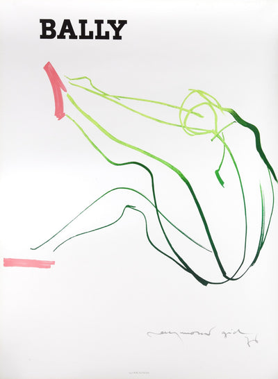 Bally Femme Sketch by Raymond Gid