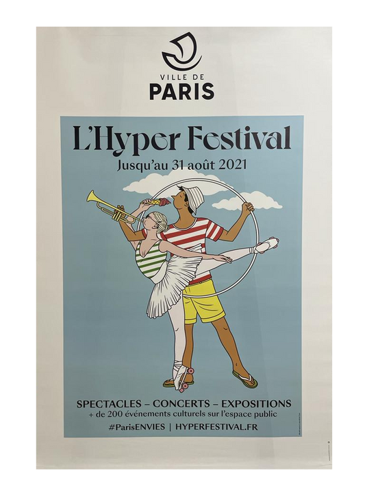 Ville de Paris poster by MIKA
