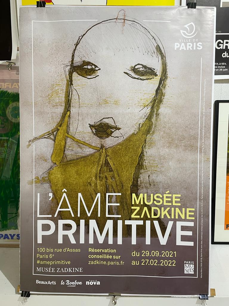 Lame Primitive "The Primitive Soul" Museum Exhibition Poster