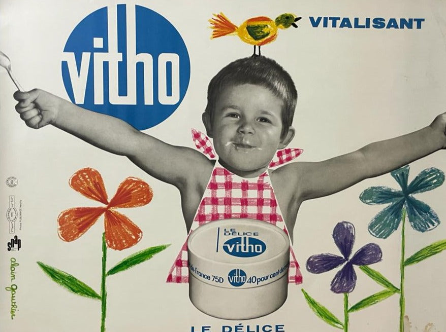 Vitho Dairy Advertisement Poster