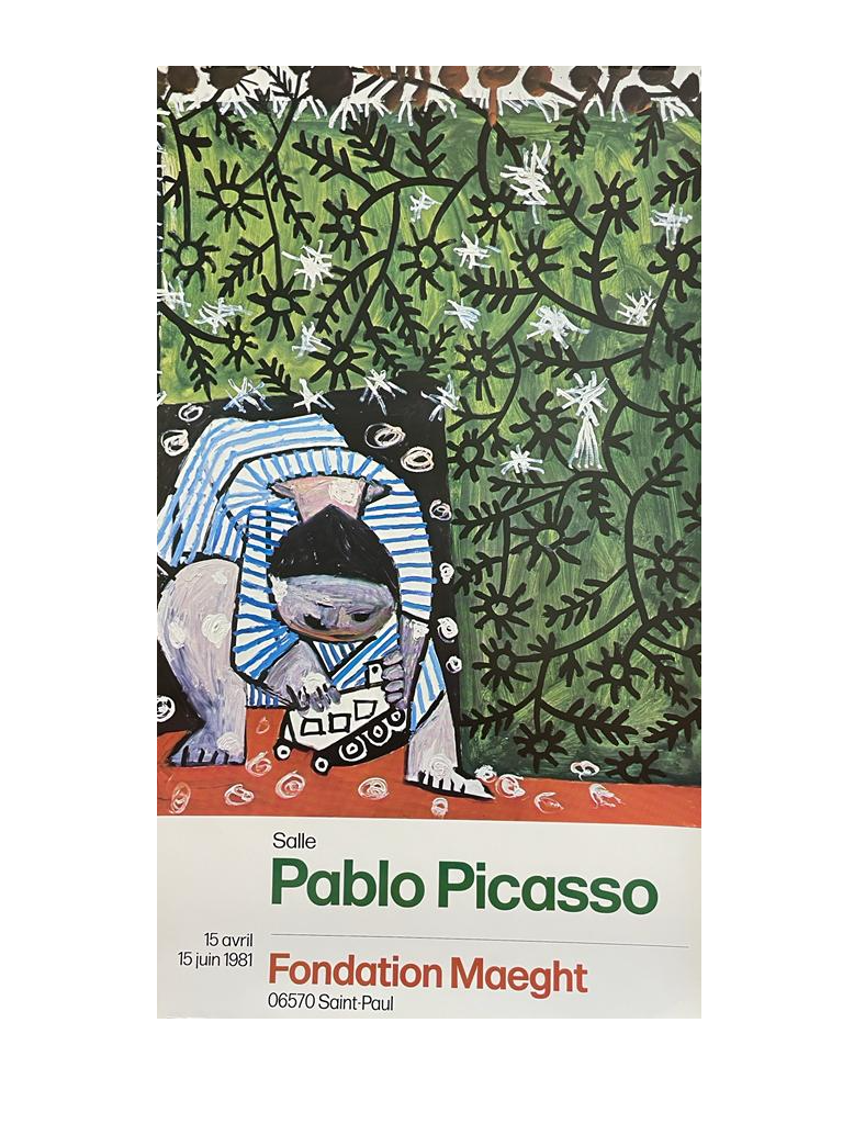 Pablo Picasso French Exhibition Poster