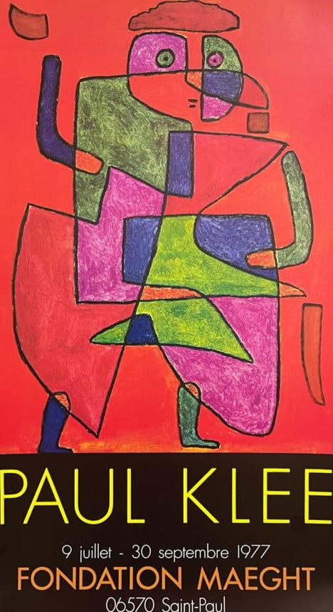 Paul Klee French Exhibition Poster