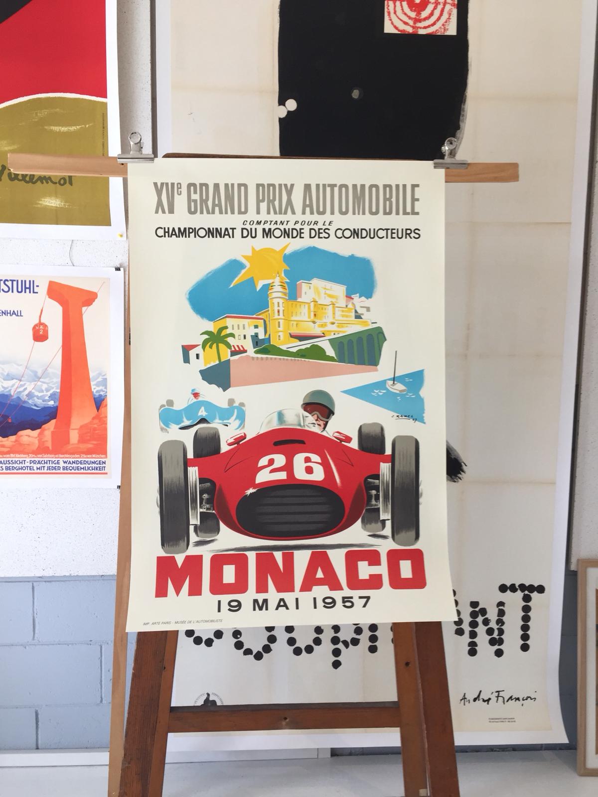 Monaco 1957 by J. Ramel
