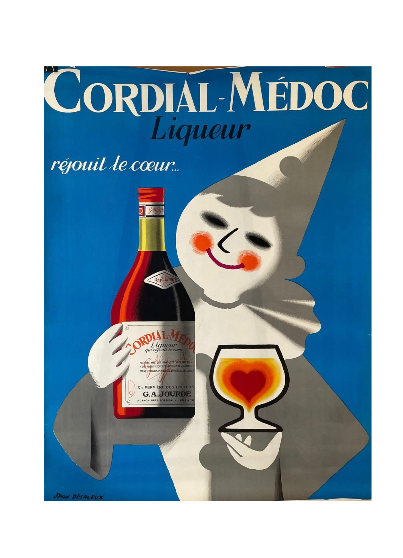 Cordial Medoc Liqueur by Jean Desaleux