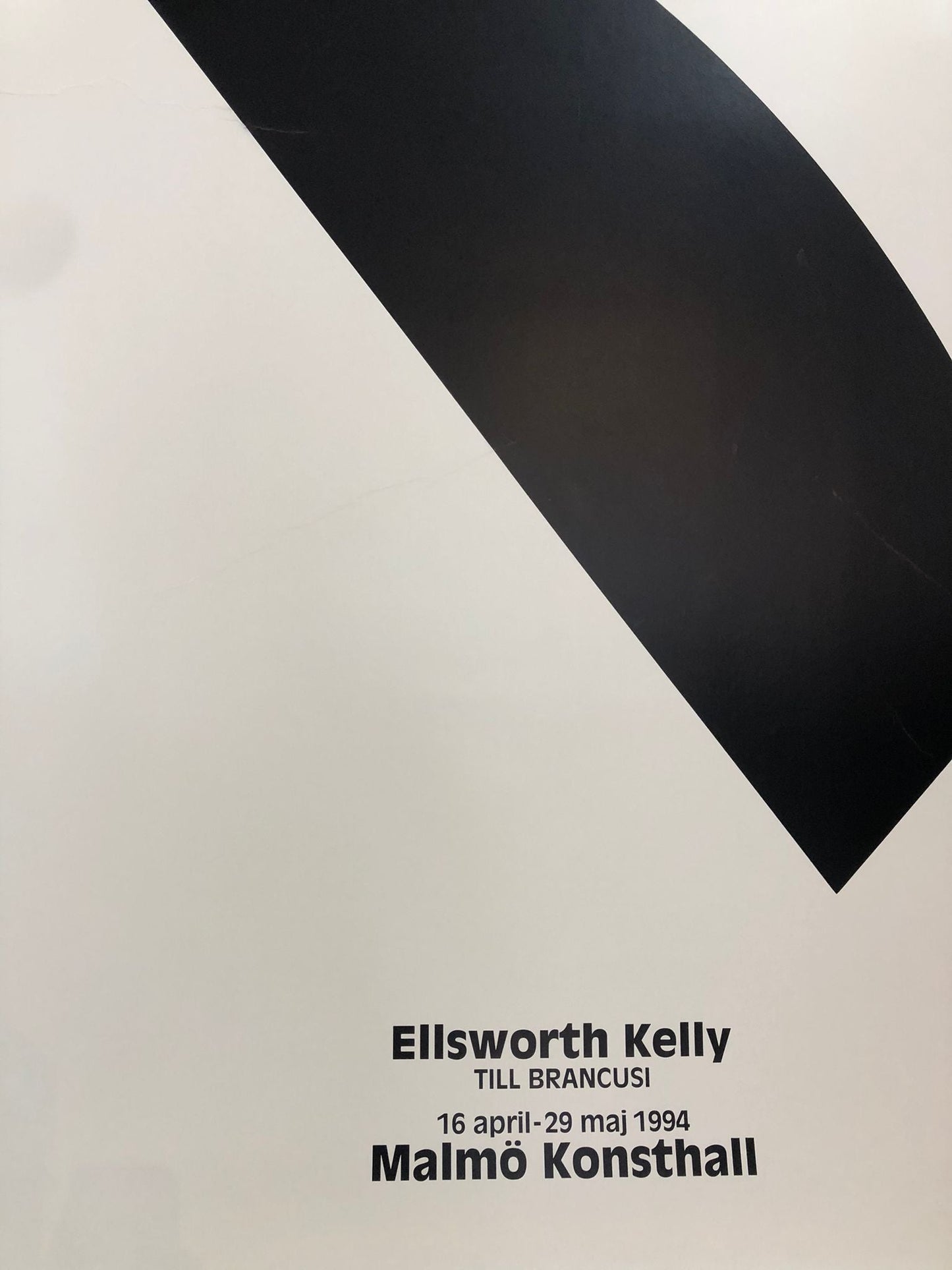 Ellsworth Kelly Exhibition Poster