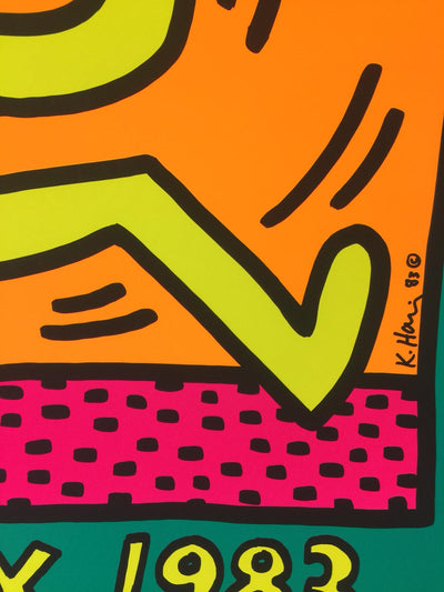 Montreux Jazz by Keith Haring (Green)