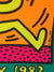 Montreux Jazz by Keith Haring (Green)