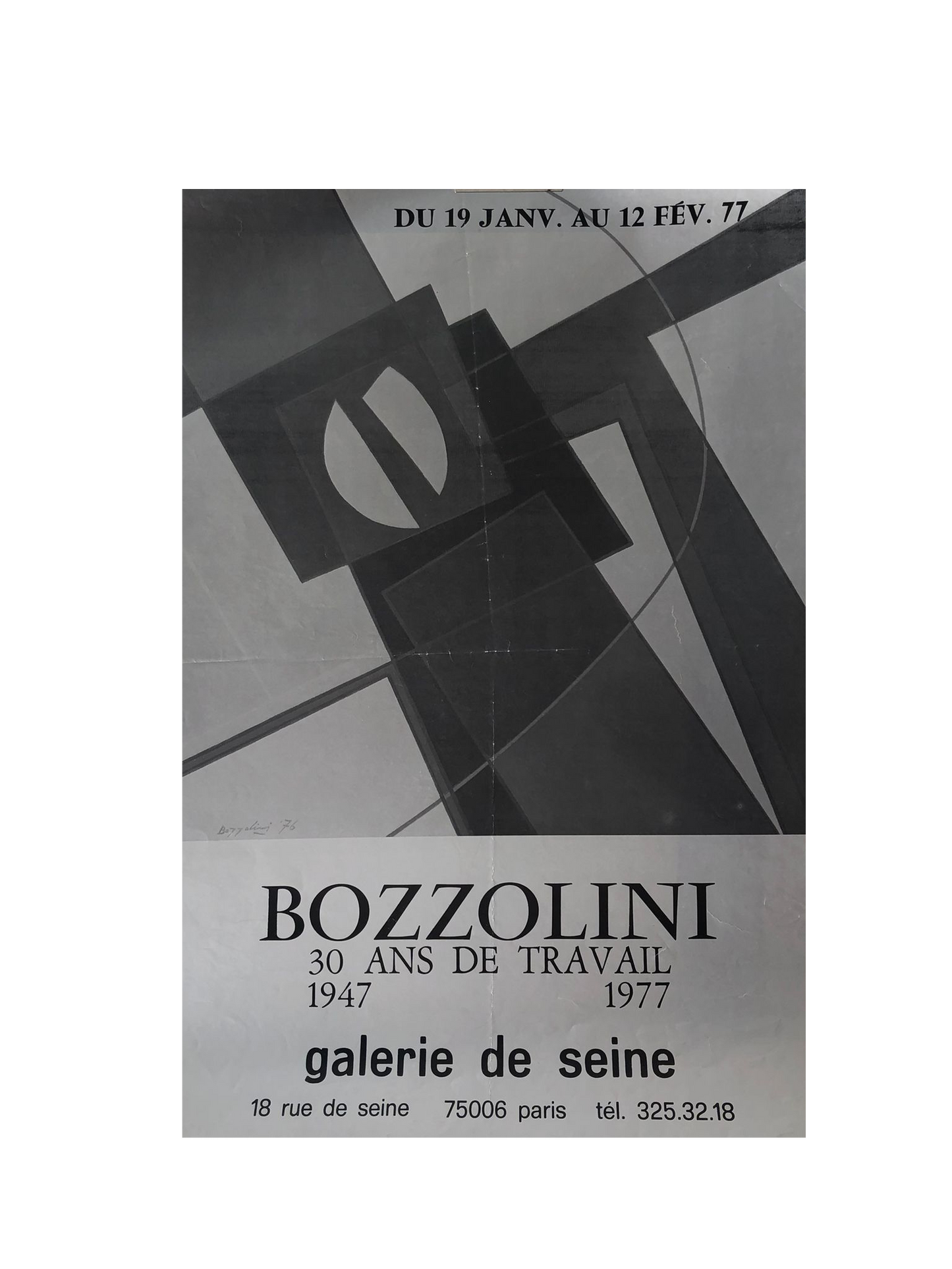 Bozzolini Exhibition Poster