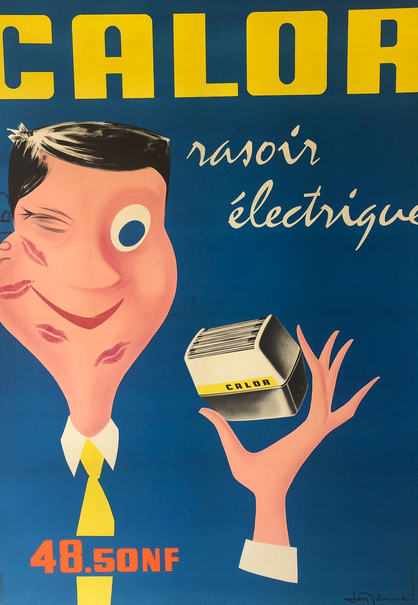 Calor Electric Razor Advertisement