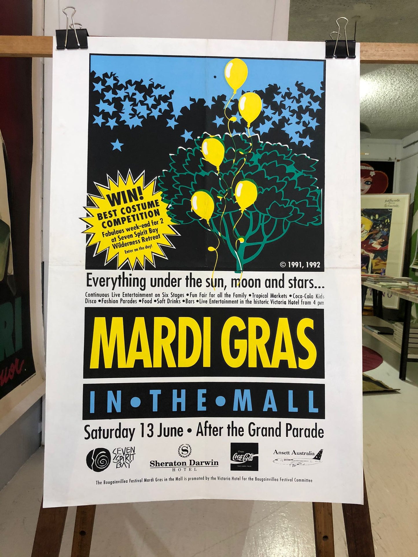 Mardi Gras "In the Mall" Advertisement
