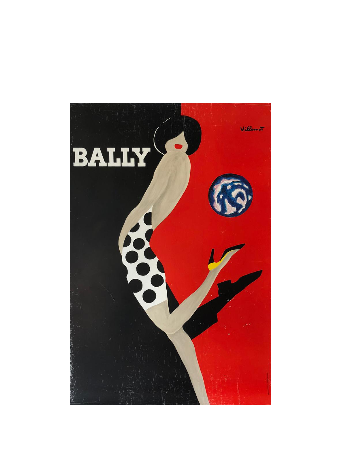 Bally Kick by Bernard Villemot (Large)