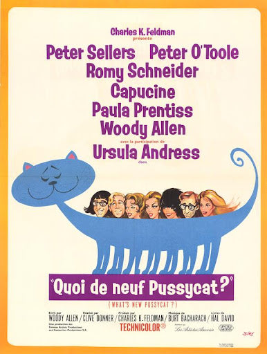 'What's New Pussycat?' Original Film Poster